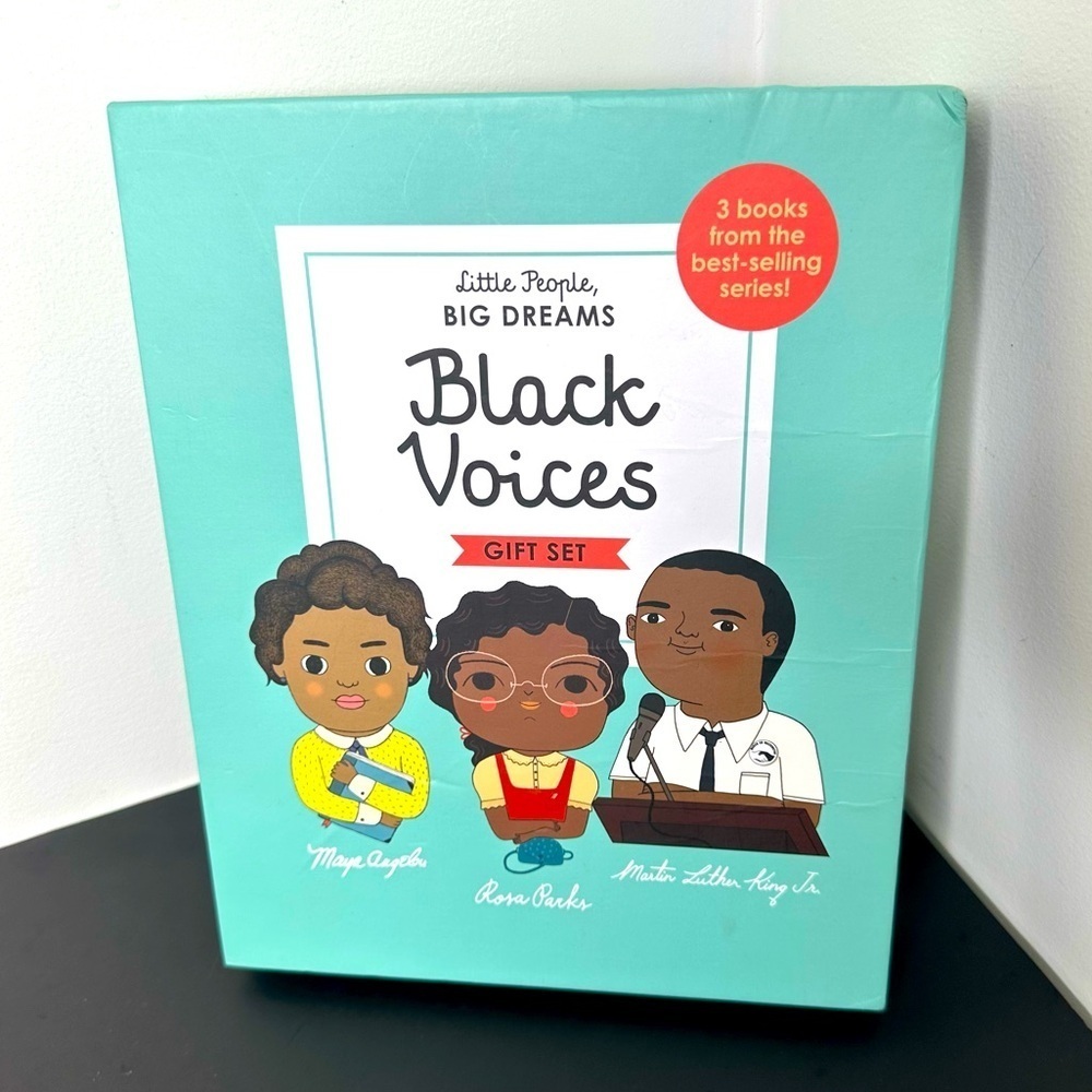 Little people big dreams Black Voices gift set 3 books from best selling series
